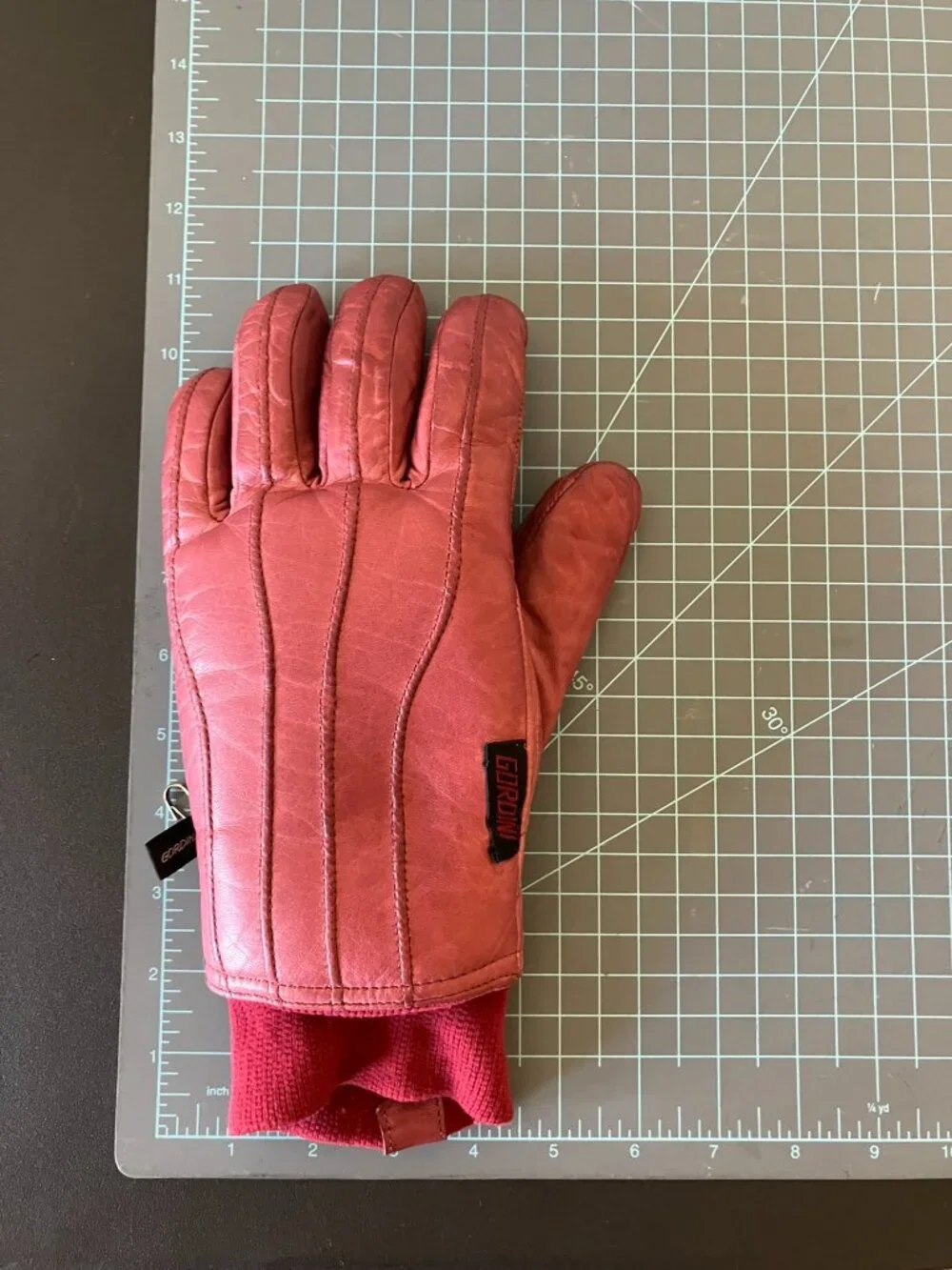 Vintage Gordini Genuine Leather Gloves Women's L